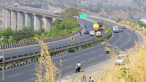 indian highway tallest bridge Time-Lapse - mumbai pune photo