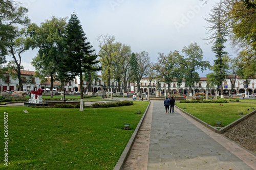 Mexico Patzcuaro colonial city