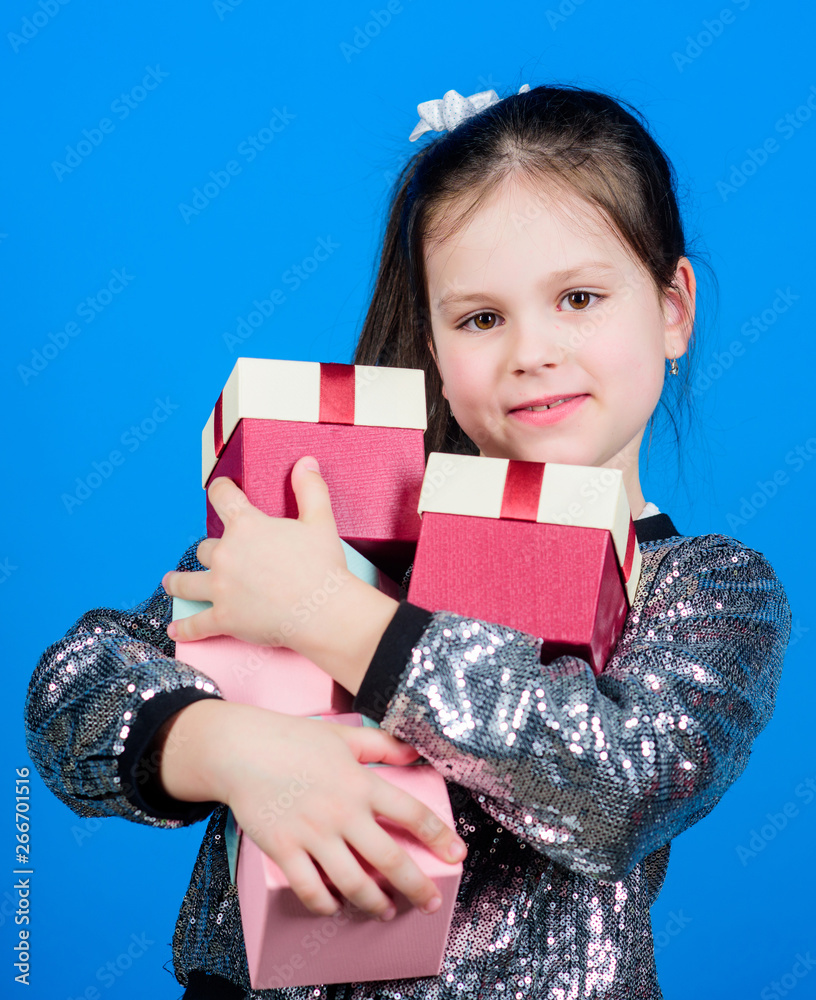 Beautiful happy woman with a surprise gift box 2025782 Stock Photo at  Vecteezy