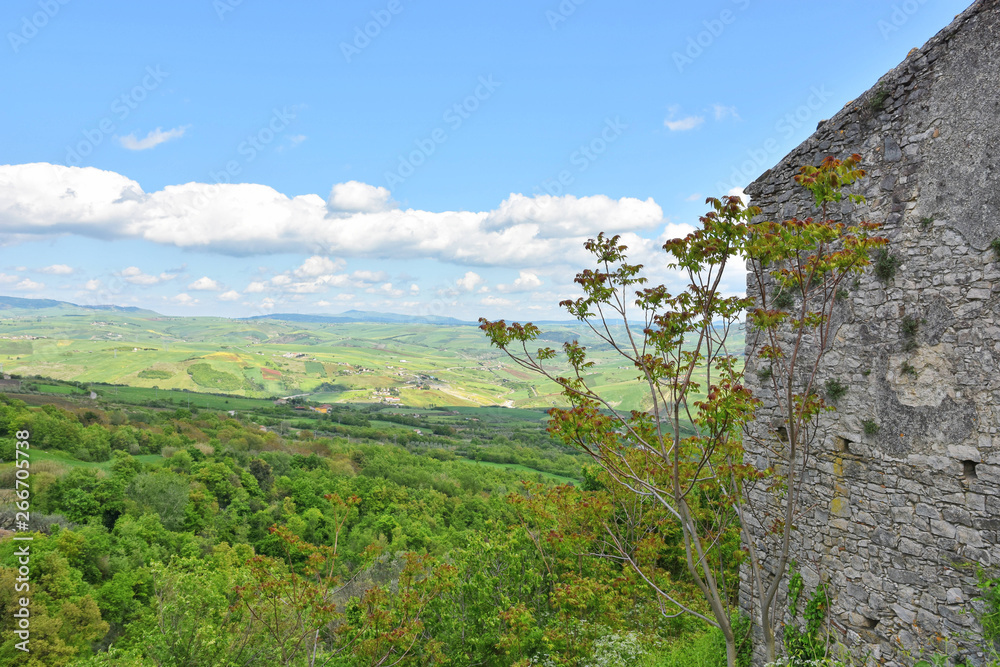 Natural landscape of the province of Benevento