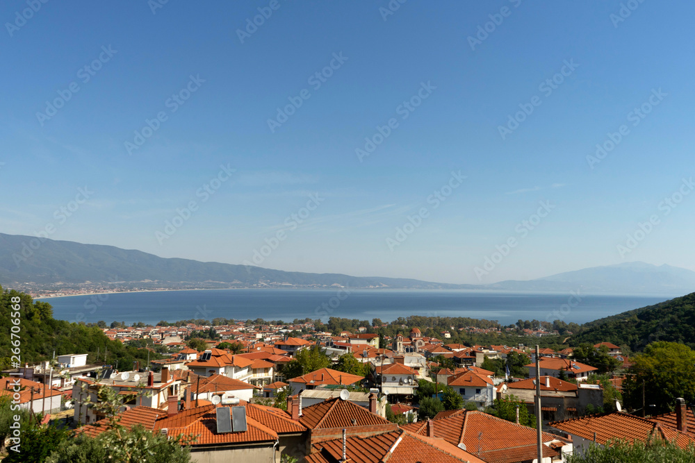 Beautiful panorama from Stavros