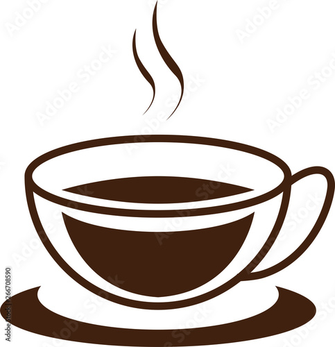 コーヒーとカフェのイラストベクター