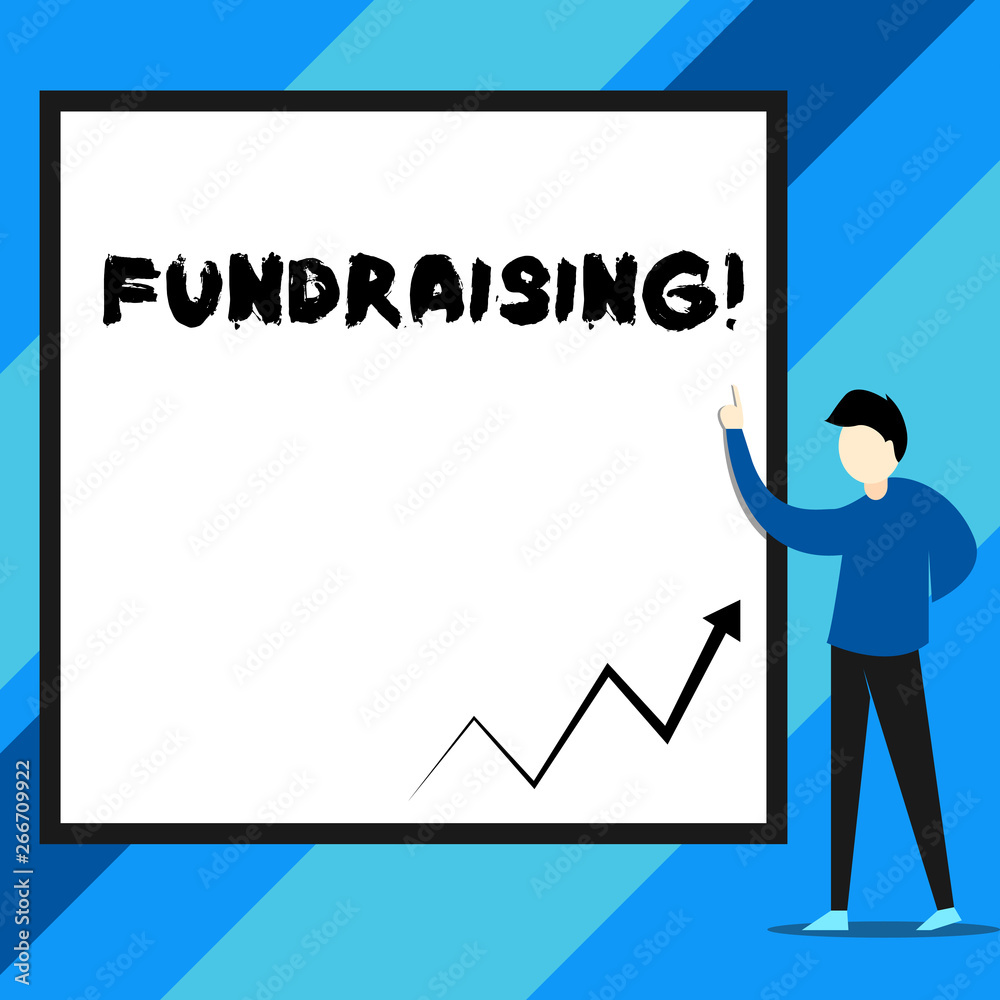 Text sign showing Fundraising. Business photo text seeking to generate financial support for charity or cause Text sign showing Fundraising. Business photo text seeking to generate financial support for charity or cause