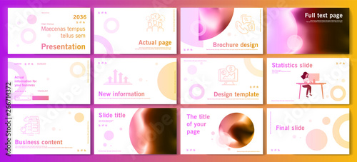 This template is the best as a business presentation, used in marketing and advertising, flyer and banner, the annual report