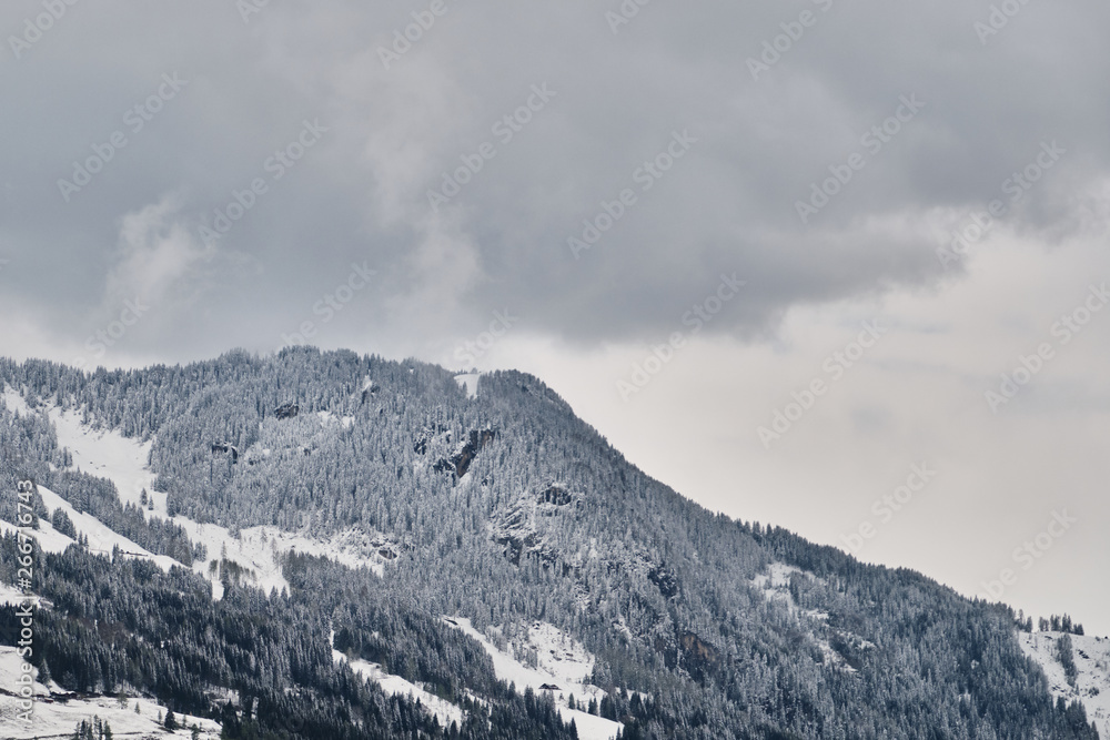 Mountain by Gastein valley