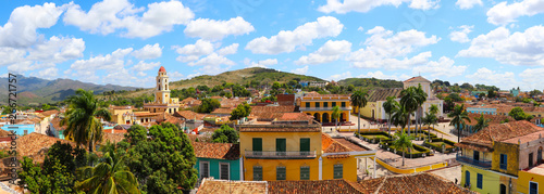 Panoramic view of old town of Trinidad, Cuba