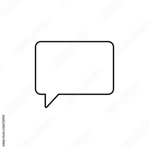 Chat icon. Voice speech bubble vector icon. Messages icon. Communicate symbol. Dialogue of people