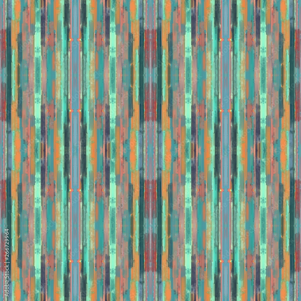 seamless brushed painting pattern with gray gray, teal blue and dark salmon colors. endless background for wallpaper, fashion design or printable products