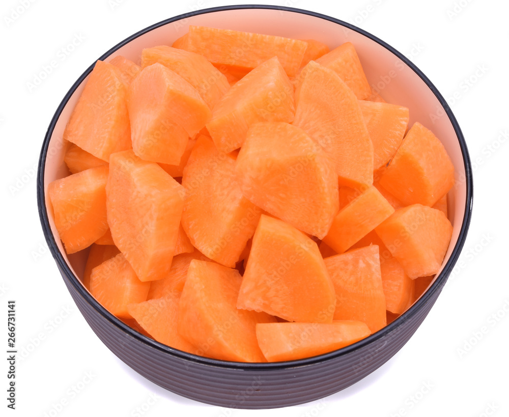 fresh carrots isolated on white background fresh carrots isolated on white background