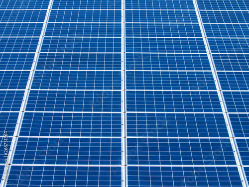Close-up Solar Panels Photovoltaic, Ecology Technology 6