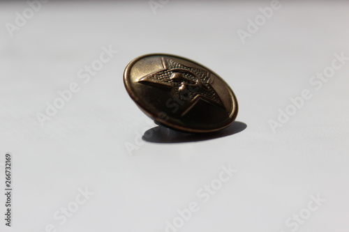 A lot of multicolored different size old buttons