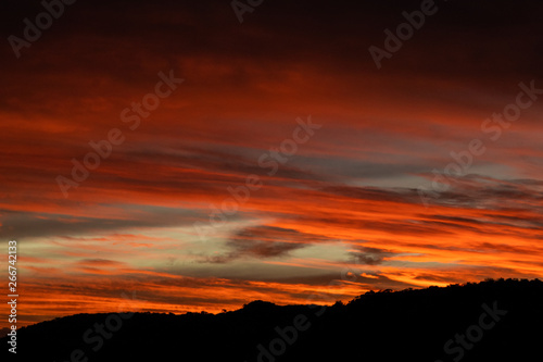 pôr do sol