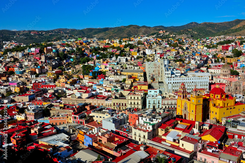 Mexico Guanajuato Colonial city