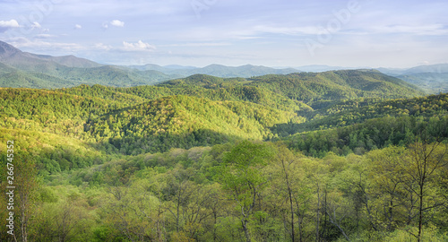 "Yonder" panoramic view from the Blue Ridge Parkway ZDS Blue Ridge Mountains Collection