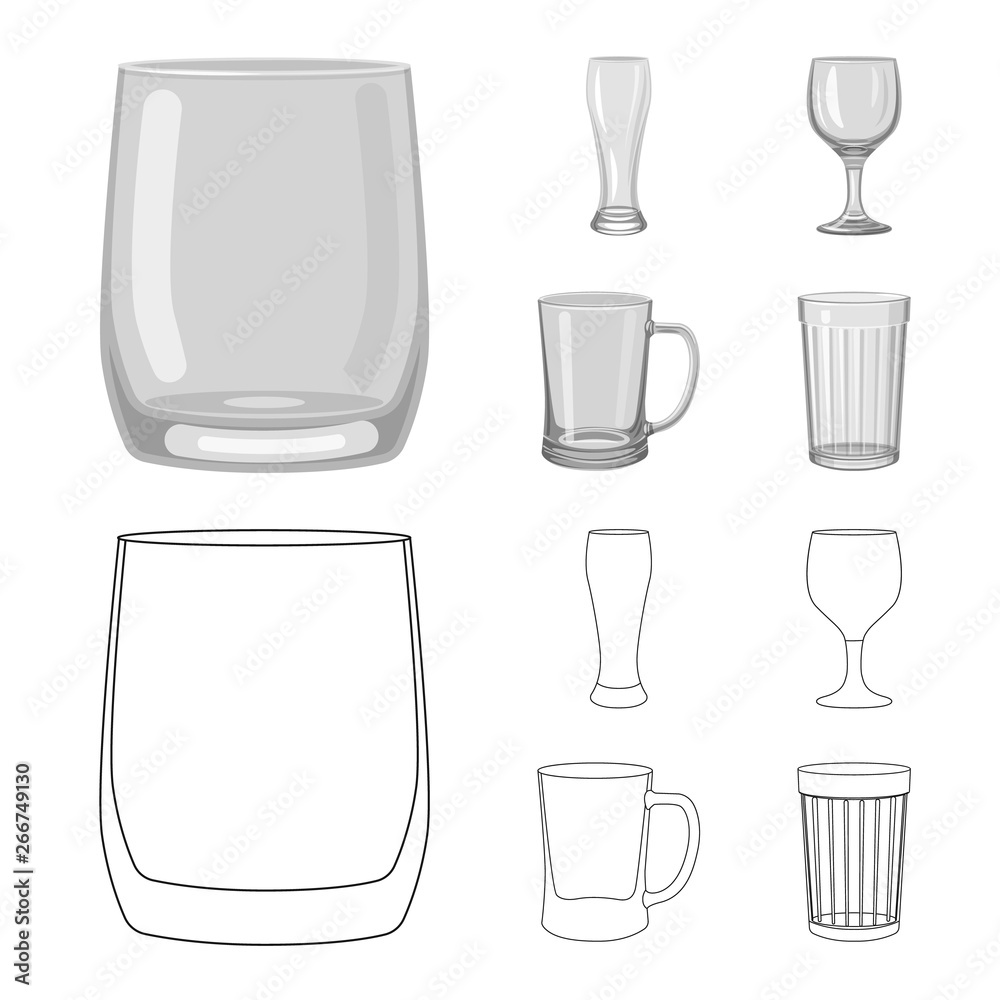 Vector design of form and celebration sign. Collection of form and volume stock symbol for web. Vector design of form and celebration sign. Collection of form and volume stock symbol for web.