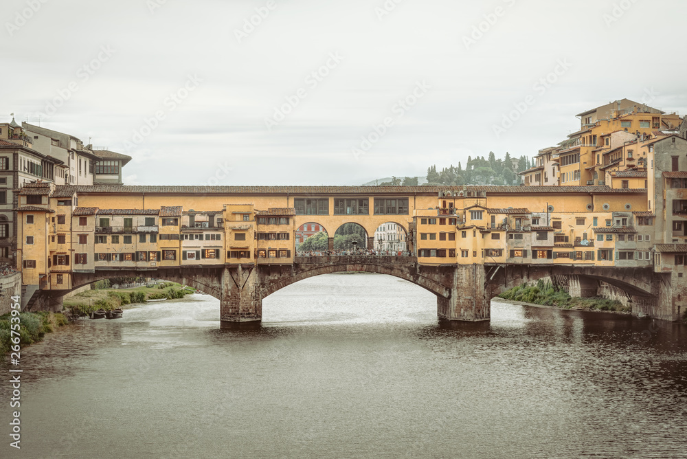 Bridge Ponte del Vecchio in Florence
