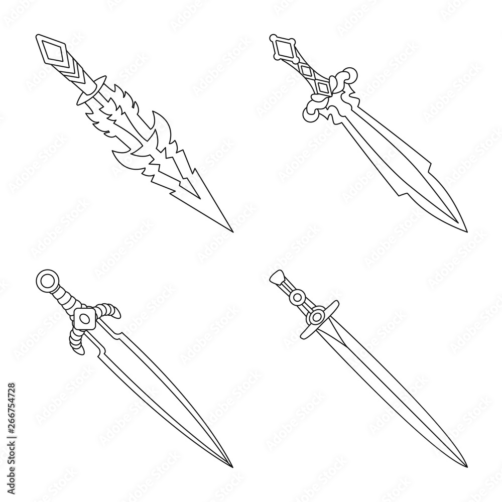 Vector design of game and armor logo. Collection of game and blade vector icon for stock. Vector design of game and armor logo. Collection of game and blade vector icon for stock.