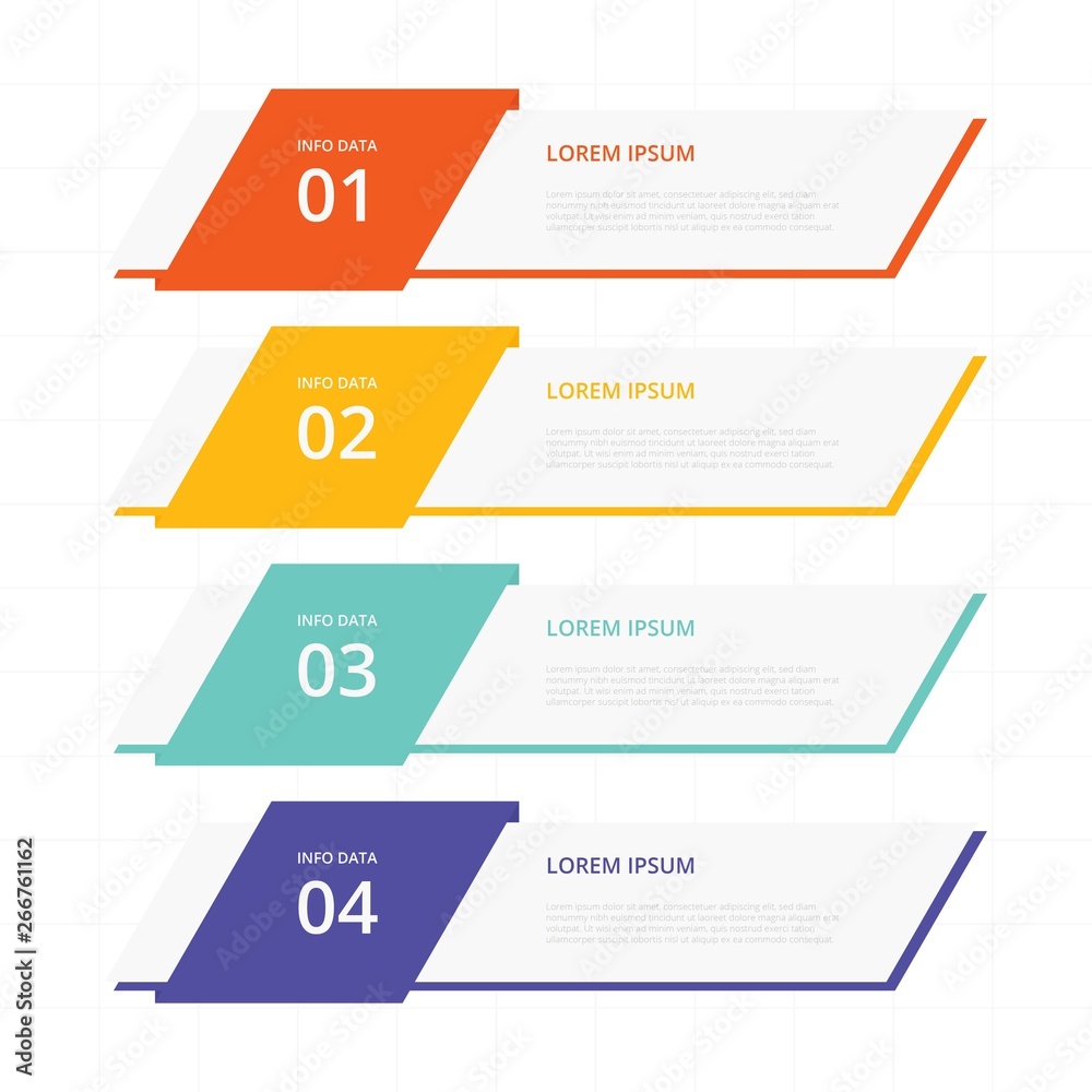 FLAT BANNERS INFOGRAPHIC FLAT BANNERS INFOGRAPHIC