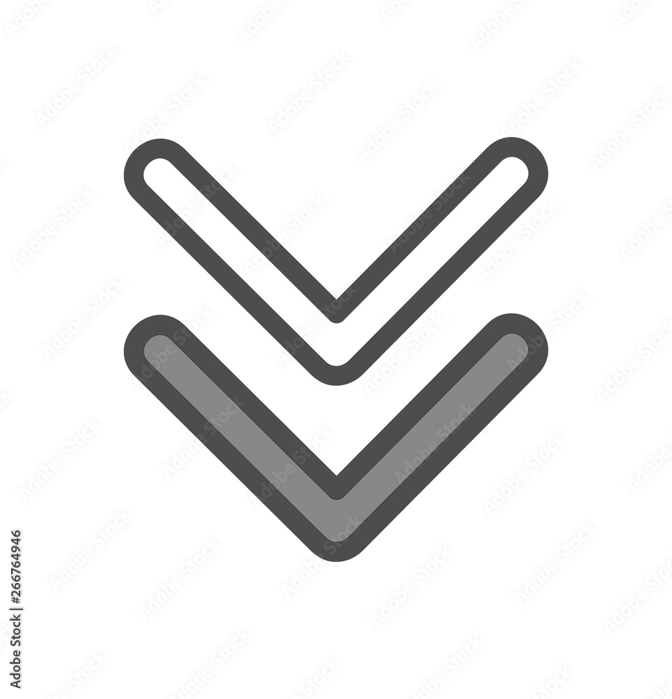 Down Direction Arrow Icon For Your Project Down Direction Arrow Icon For Your Project