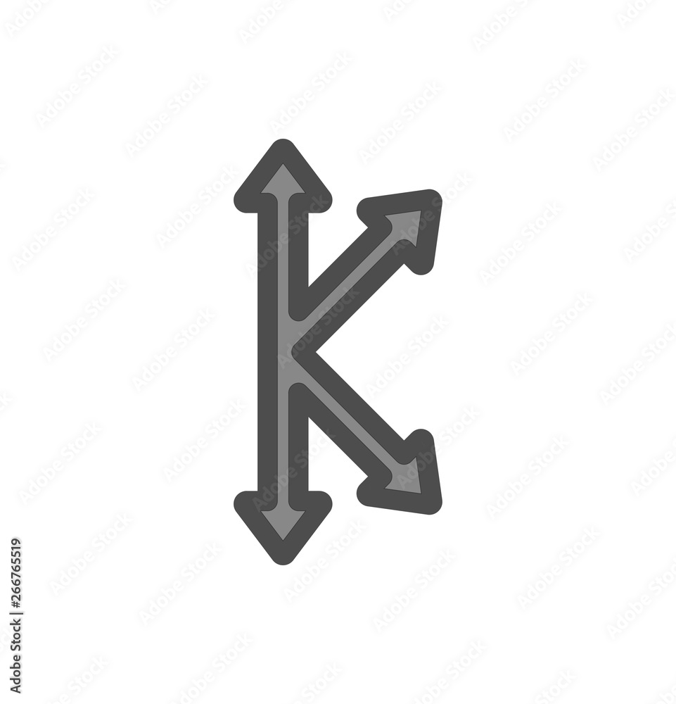 Complex Direction Arrow Icon For Your Project Complex Direction Arrow Icon For Your Project