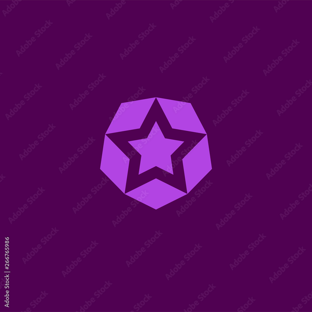 Star logo element vector emblem modern design Star logo element vector emblem modern design