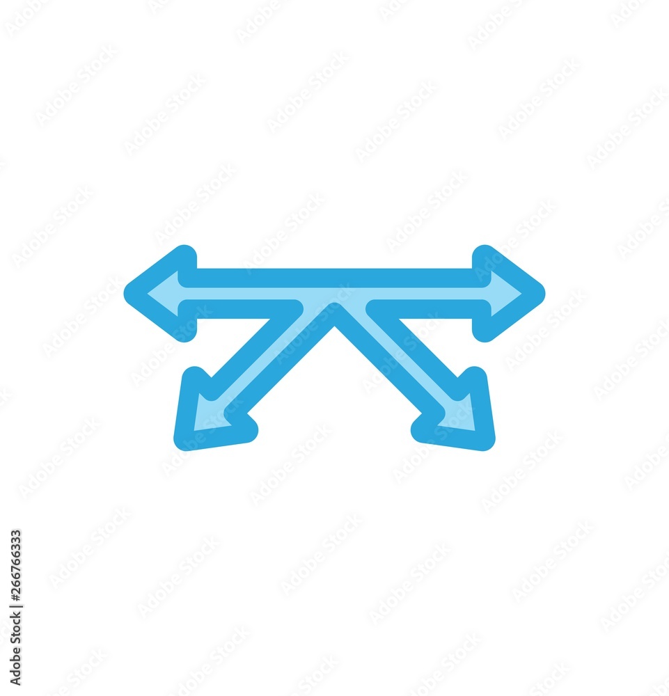 Complex Direction Arrow Icon For Your Project Complex Direction Arrow Icon For Your Project