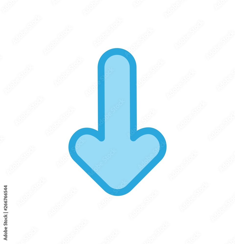 Down Direction Arrow Icon For Your Project Down Direction Arrow Icon For Your Project