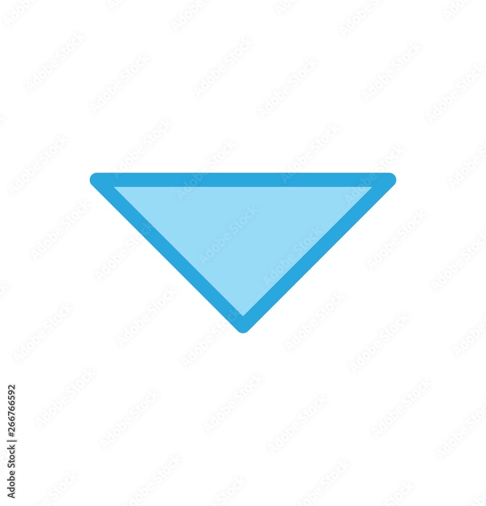 Down Direction Arrow Icon For Your Project
