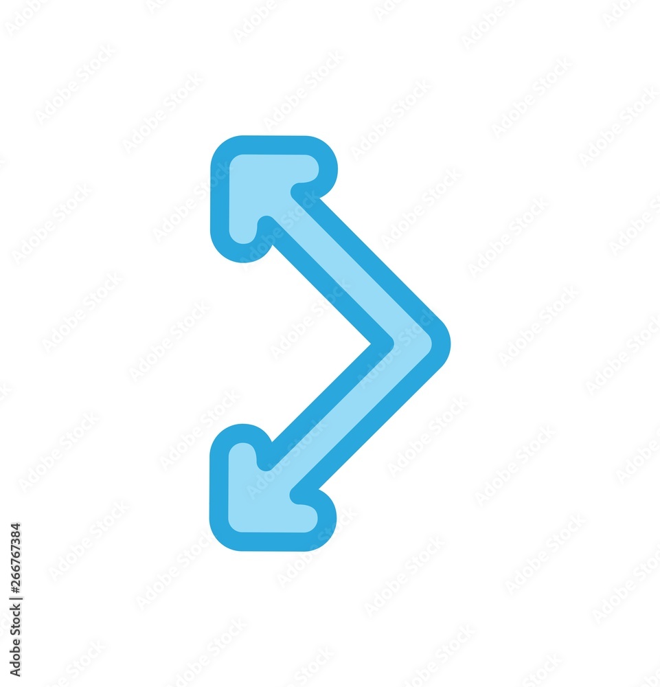 Double Direction Arrow Icon For Your Project Double Direction Arrow Icon For Your Project