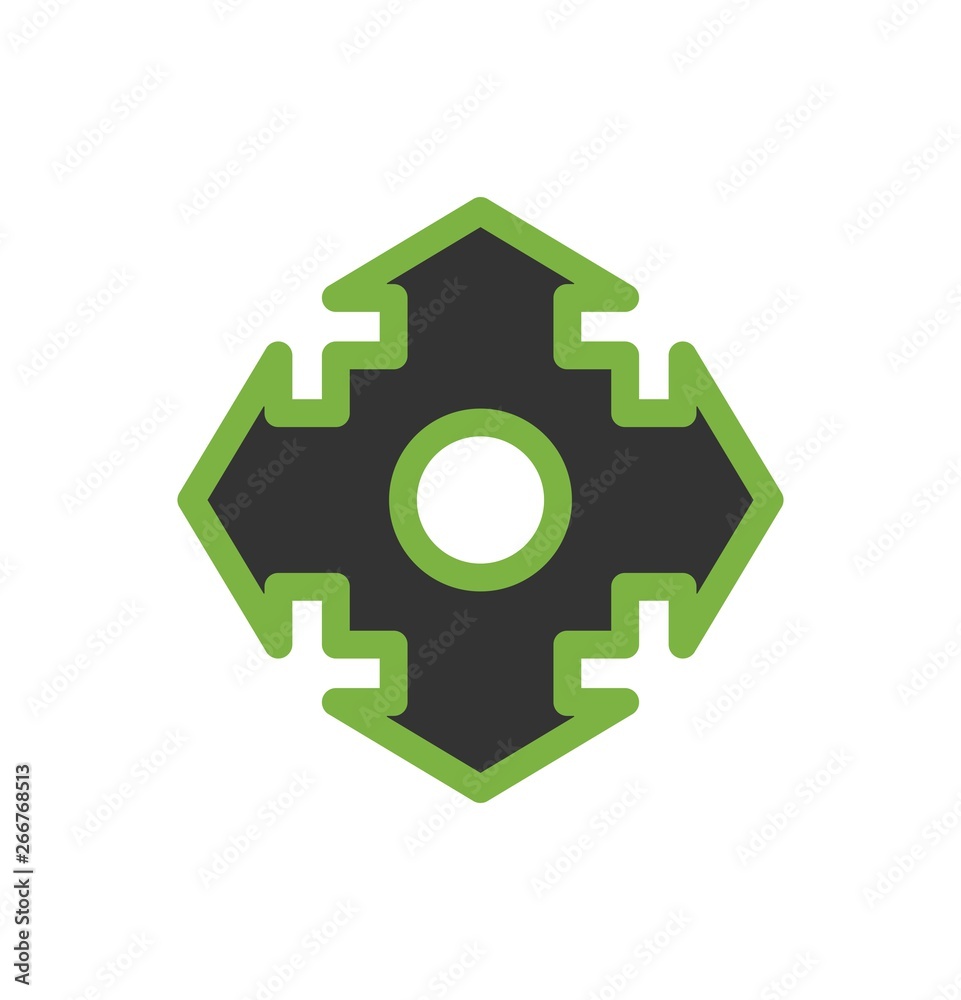 Complex Direction Arrow Icon For Your Project Complex Direction Arrow Icon For Your Project