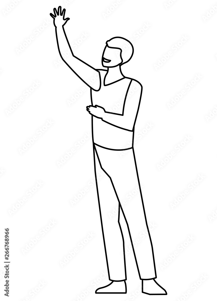 elegant businessman avatar character elegant businessman avatar character