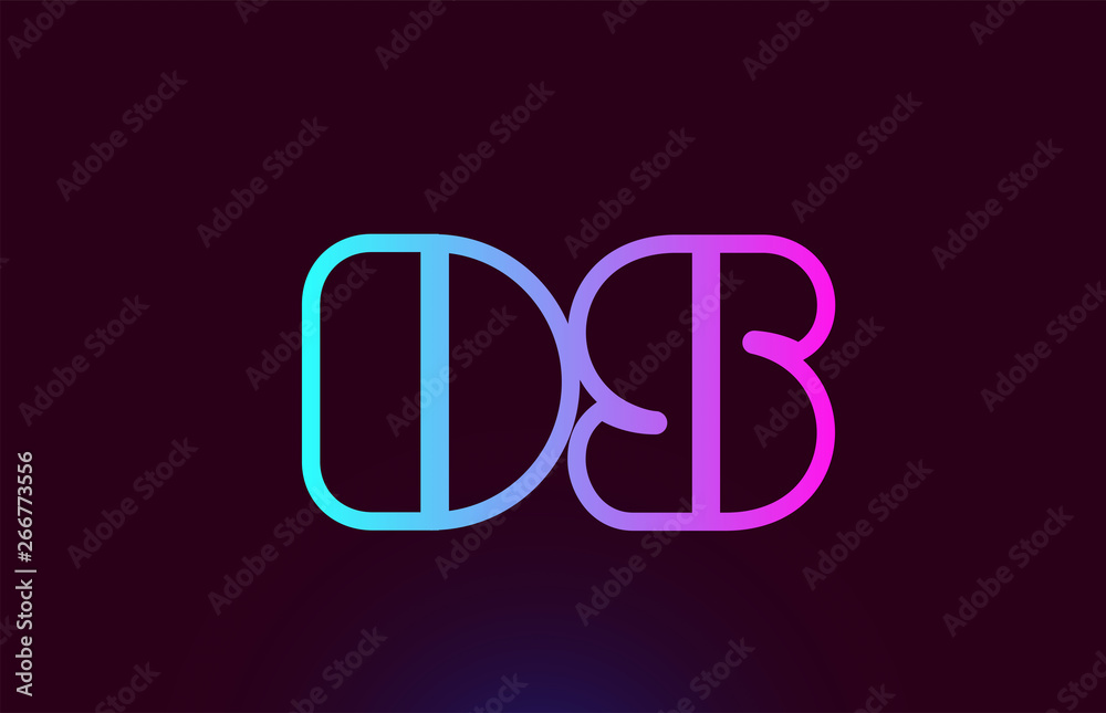 DS D S pink line alphabet letter combination logo icon design DS D S pink line alphabet letter combination logo icon design