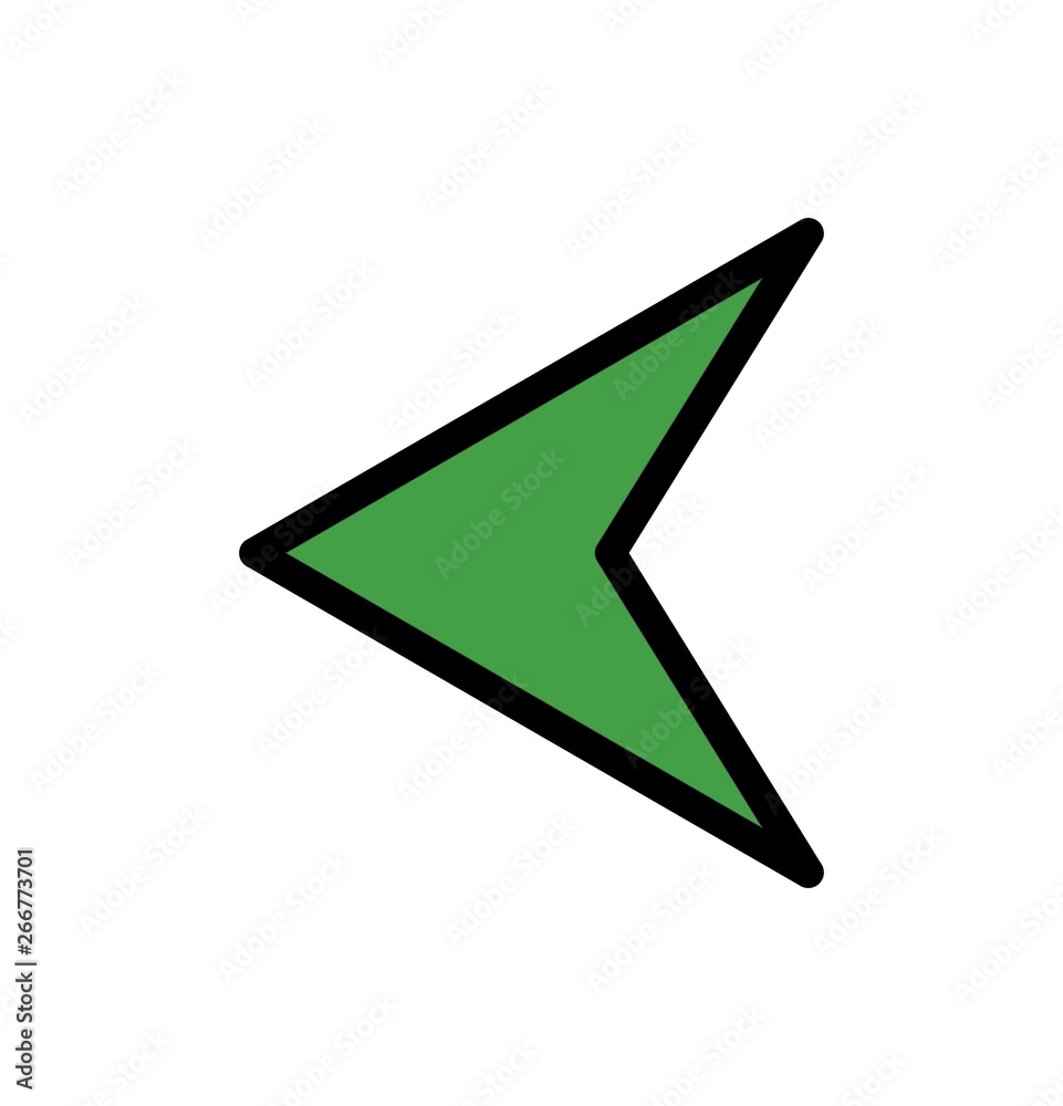 Fototapeta premium up arrow icon for your project