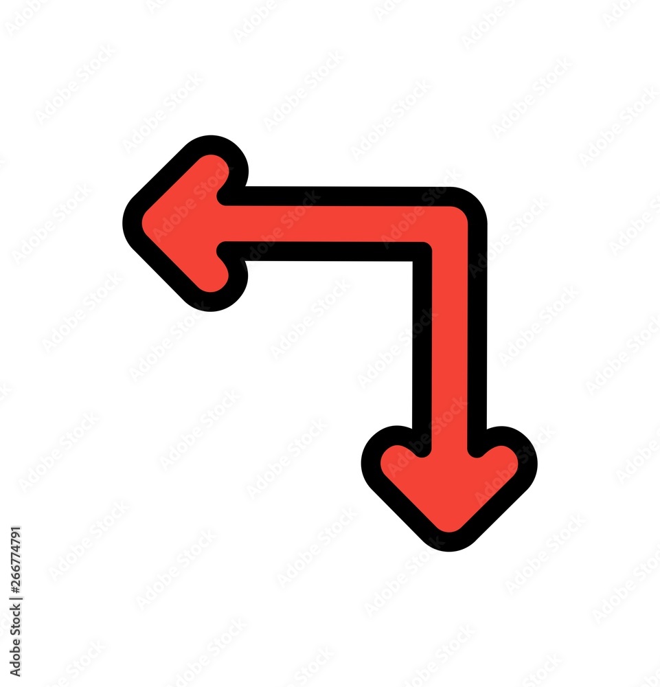 Complex Direction Arrow Icon For Your Project Complex Direction Arrow Icon For Your Project