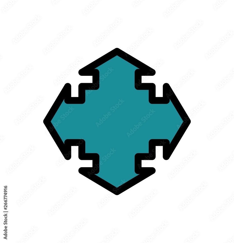 Complex Direction Arrow Icon For Your Project Complex Direction Arrow Icon For Your Project