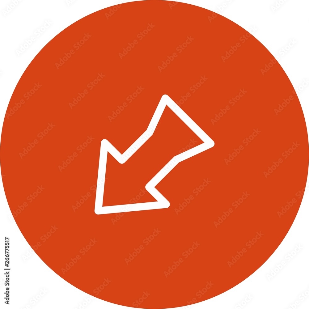 Left Direction Arrow Icon For Your Project