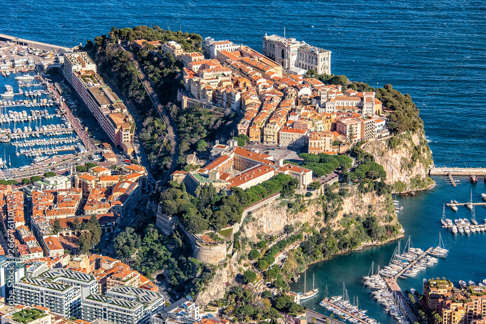 Monaco principality in daytime