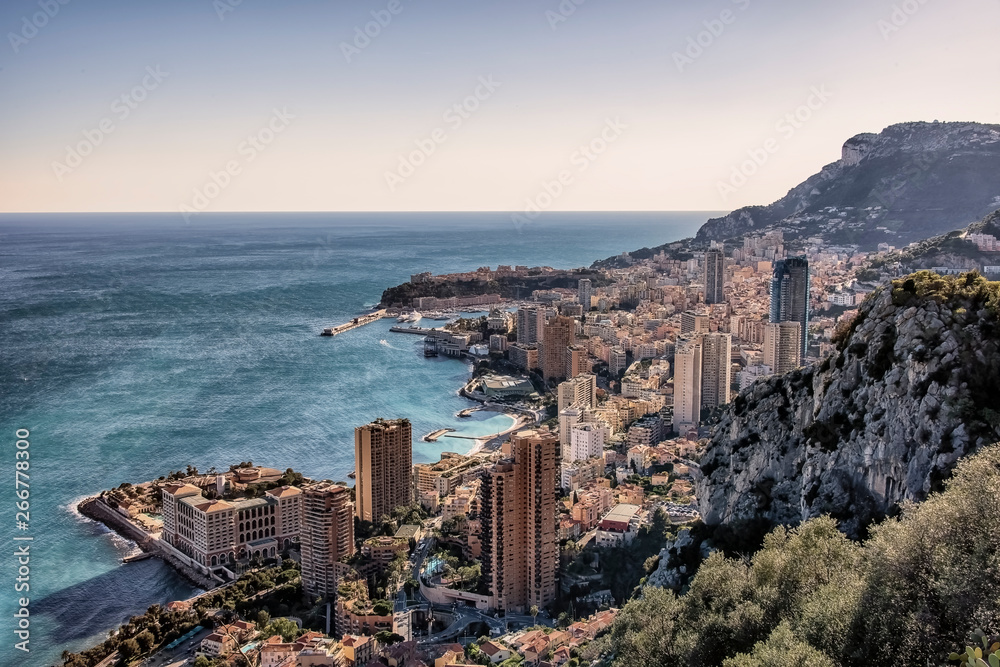 Monaco principality in daytime
