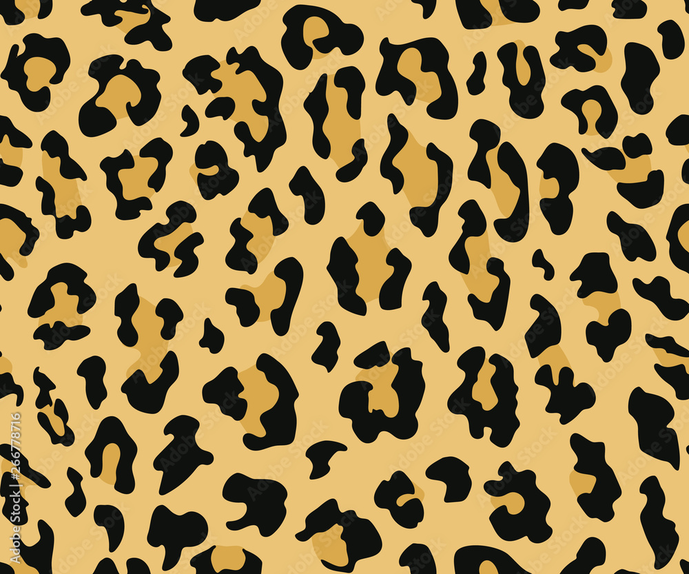 Leopard seamless pattern. Animal print. Vector background. Leopard seamless pattern. Animal print. Vector background.