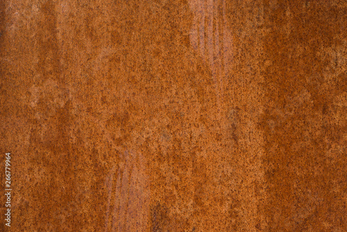 Background of red rusty metal sheet