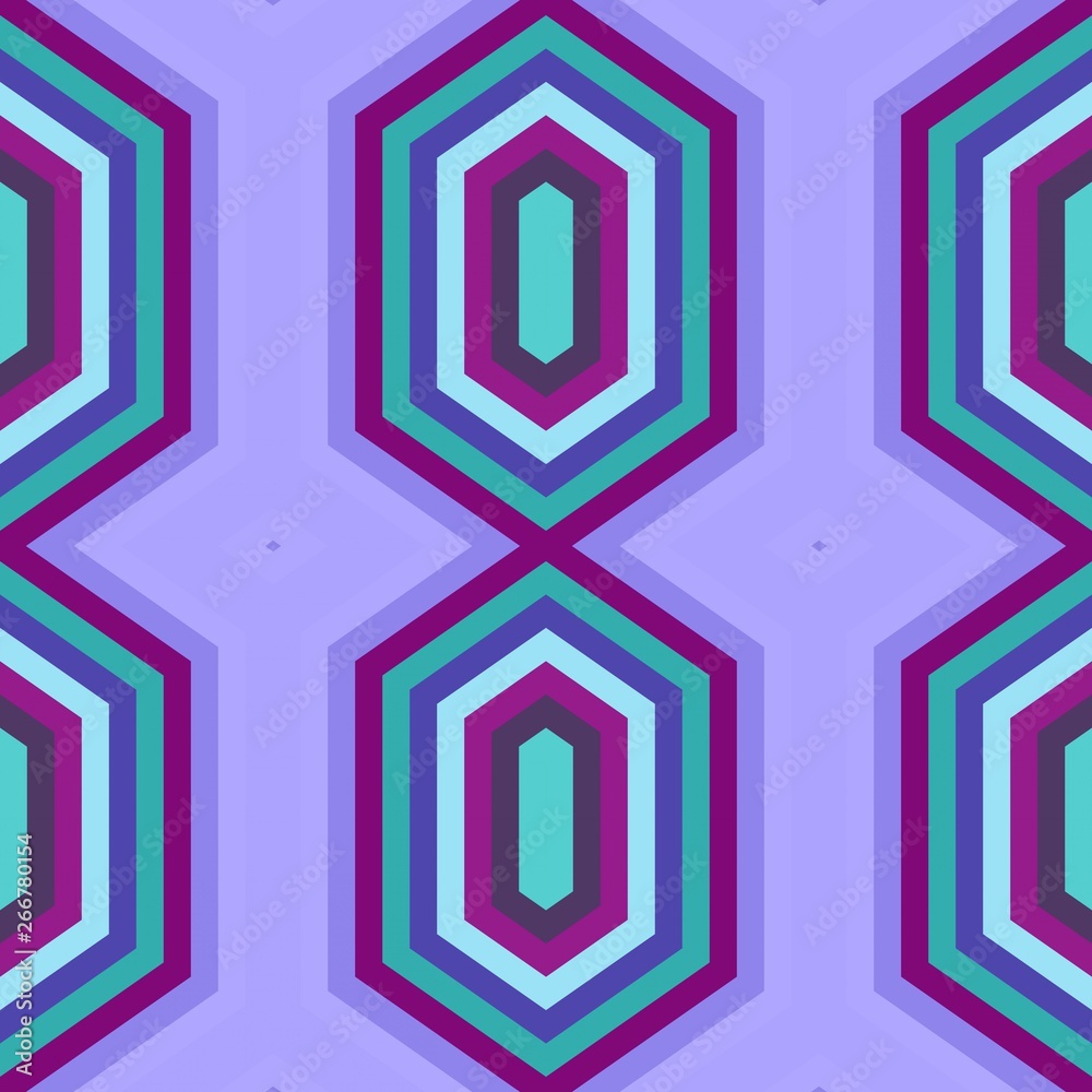 clean purple, light pastel purple and light sea green colored modern seamless geometric hexagon style. pattern illustration for fashion garment design, wallpaper, wrapping paper or texture clean purple, light pastel purple and light sea green colored modern seamless geometric hexagon style. pattern illustration for fashion garment design, wallpaper, wrapping paper or texture