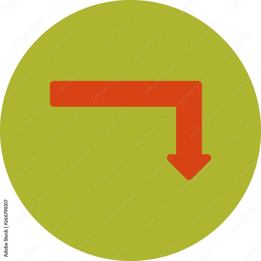 Down Direction Arrow Icon For Your Project Down Direction Arrow Icon For Your Project
