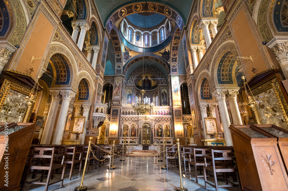 Obraz premium Cerkiew grecka