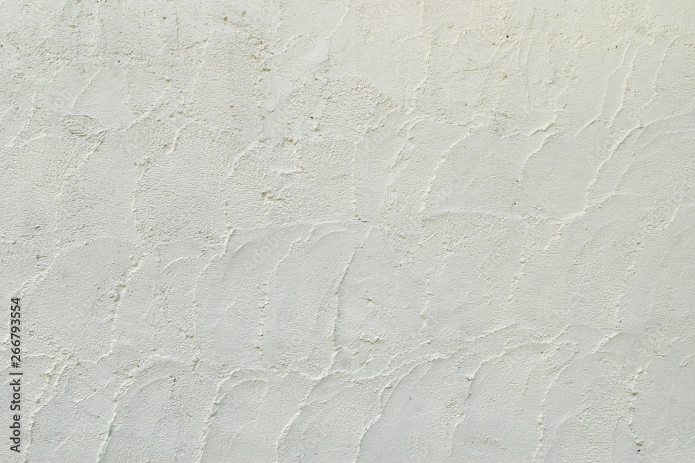Fototapeta premium Rough Surface White Plaster Wall Texture
