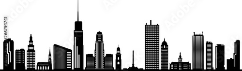 Buffalo City Skyline 