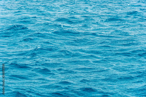 texture blue sea or ocean water full frame © Алексей Еремеев