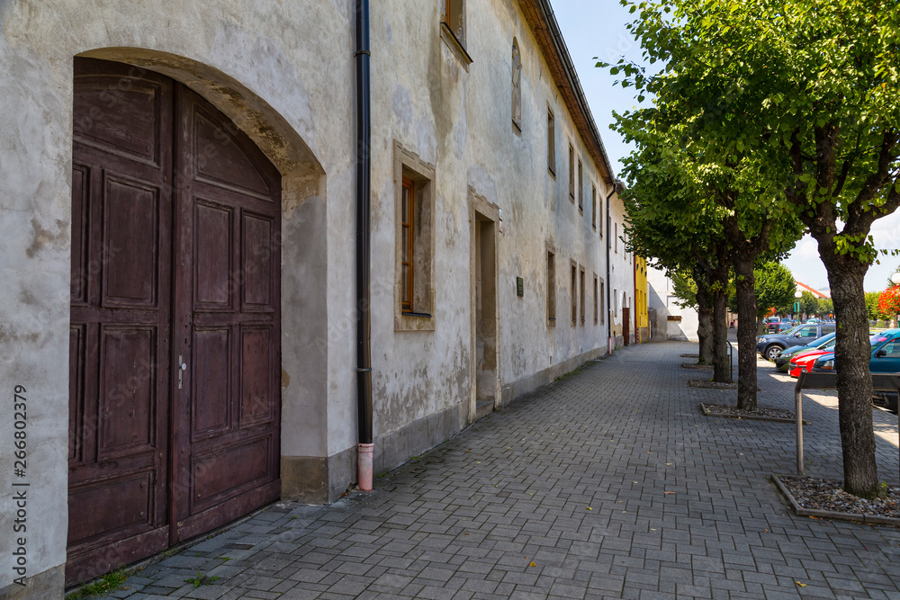 Historical center of old town Spisska Bela. SLovakia. Europe