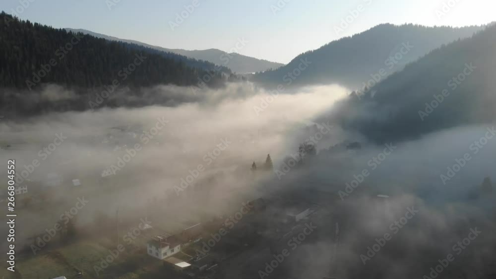 village drone mountains village drone mountains