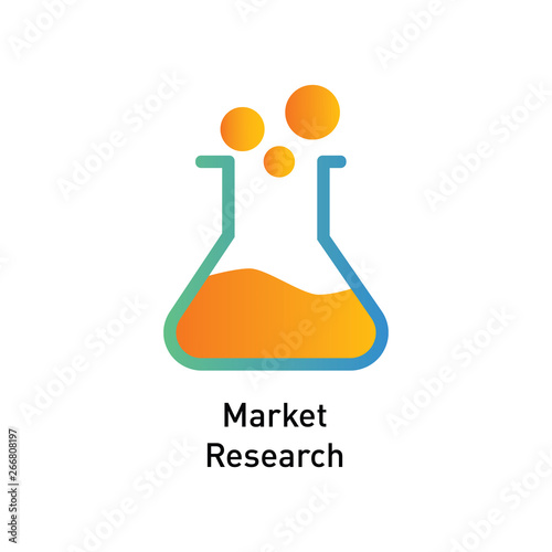 market research popular web icon design 