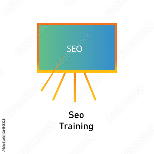 seo training popular web icon design 